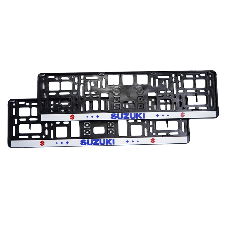 Комплект от 2 стойки за регистрационен номер Suzuki