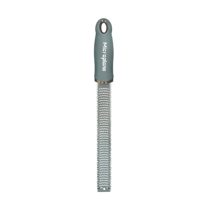 Самобръсначки Microplane Premium Zester, универсални, неръждаема стомана, зелено/сребристо