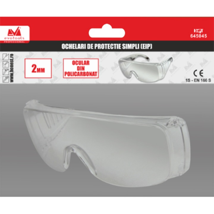 Egyszerű védőszemüveg (eip) EVOTOOLS