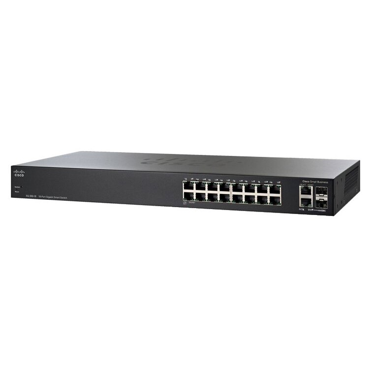 Switch Cisco SG200-18, 18 x 10/100/1000 Mbps, Gigabit