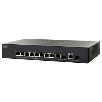 Switch Cisco SG200-10FP, 10 x 10/100/1000 Mbps, Gigabit, PoE Switch Cisco SG200-10FP, 10 x 10/100/1000 Mbps, Gigabit, PoE