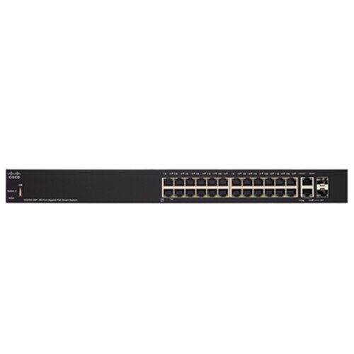 Switch Cisco SG250-26P, 26 x 10/100/1000 Mbps, Gigabit, PoE