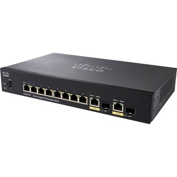 Switch Cisco SG350-10P, 10 x 10/100/1000 Mbps, Gigabit, PoE Switch Cisco SG350-10P, 10 x 10/100/1000 Mbps, Gigabit, PoE