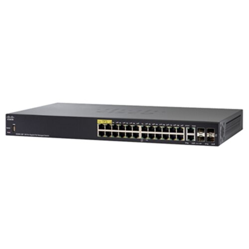 Switch Cisco SG350-28P, 28 x 10/100/1000 Mbps, Gigabit, PoE