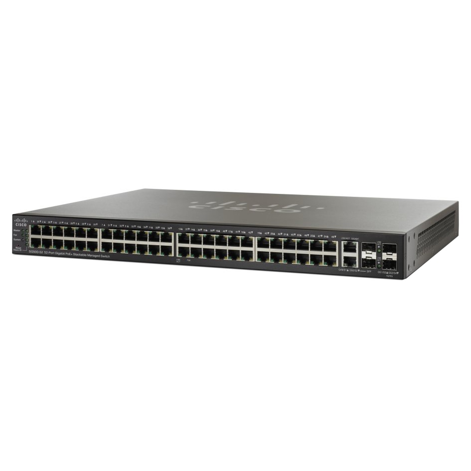 Switch Cisco SG500-52, 52 x 10/100/1000 Mbps, Gigabit
