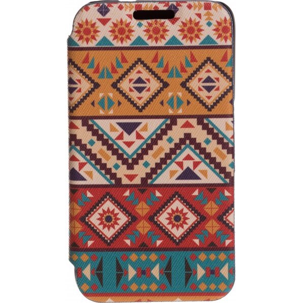 Husa de protectie Tellur Folio pentru Samsung J1 (2016), Mozaic