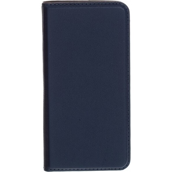 Husa de protectie magnetica Tellur pentru iPhone 6 Plus, Material Seta, Blue