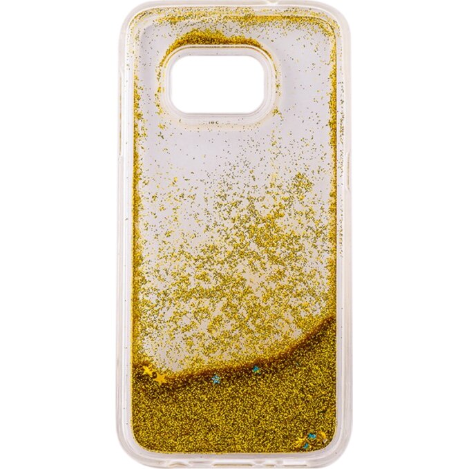 Capac de protectie Tellur Glitter pentru Samsung Galaxy S7, Yellow