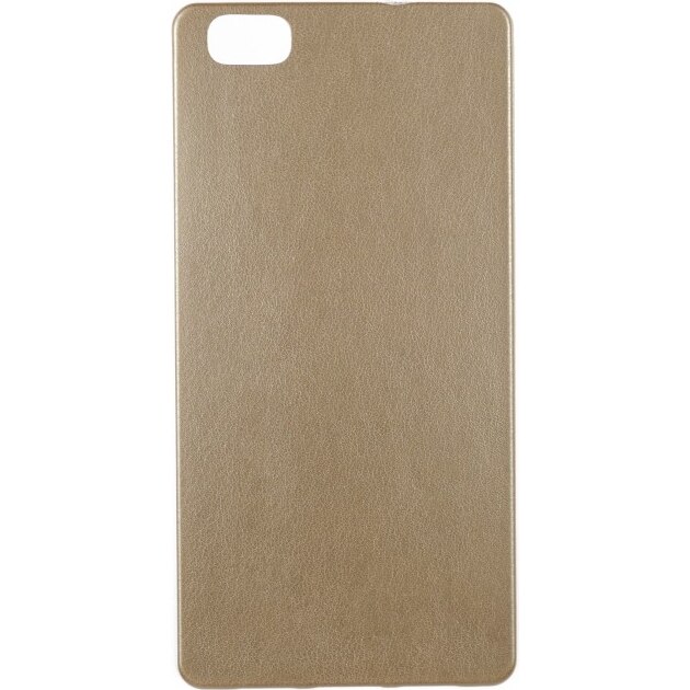 Capac de protectie Tellur Slim pentru Huawei P8 Lite, Gold