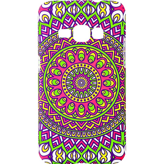 Capac de protectie Tellur Hardcase pentru Samsung Galaxy J1 (2016), Mozaic