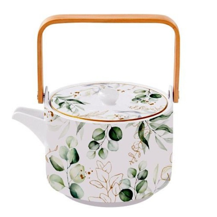 Porcelán teáskanna 800ml, Botanique