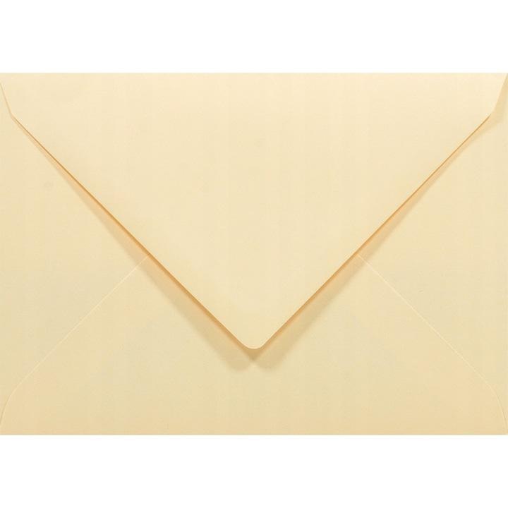 Set de plicuri decorative in culori, Netuno, Rainbow, C6, 114x162mm, Lipire umeda, V-tip, 80g/m2, Hartie, somon, 50 buc