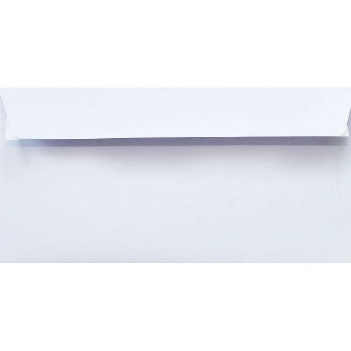 25 db DL dekoratív boríték készlet, 11x22 Olin White, 120g