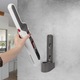 Aspirator de mana Proficare, PC-AKS 3102, fara fir, ideal pentru masina si casa, 2 trepte putere, indicator luminos multifunctional, fara sac, filtru HEPA, operare usoara, statie de incarcare 3in1, 4 accesorii, alb/gri