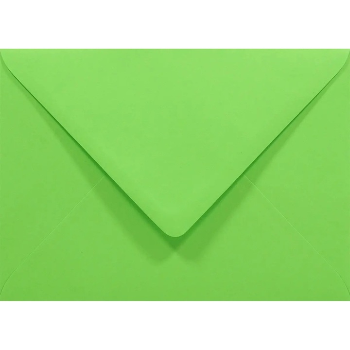 Комплект 50 цветни декоративни плика B6, 12.5x17.5 Rainbow green, 80g