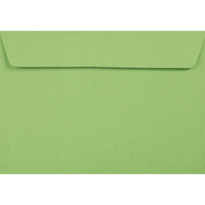 25 db ökológiai dekoratív boríték készlet C6, 11,4x16,2 Kreative almazöld, 120g