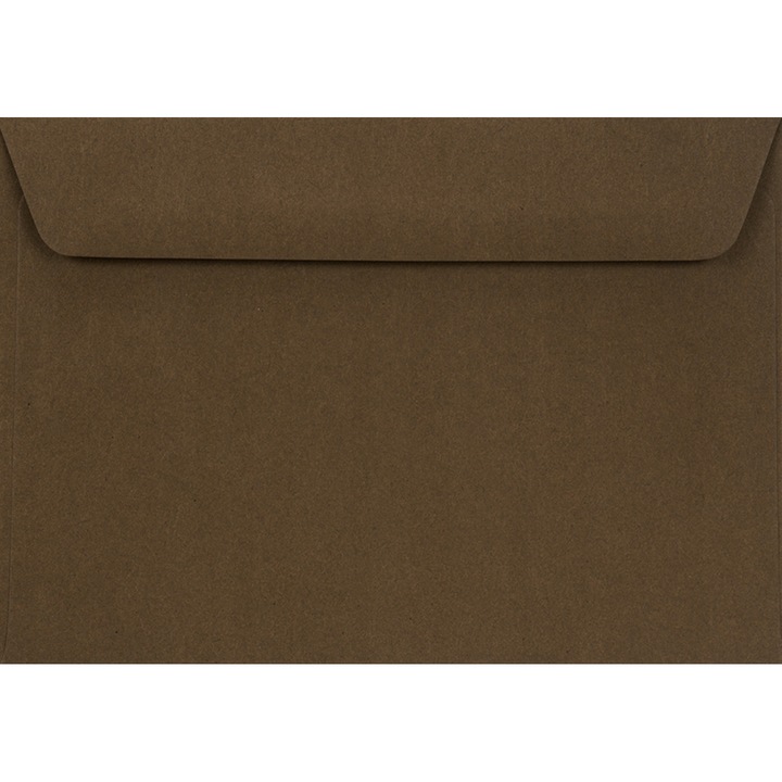 Комплект от 100 декоративни плика в цвят C6, 11.4x16.2 Burano Tabacco brown, 90g