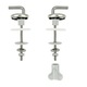 Capac wc, Frandis, cu balamale inox, inchidere standard, MDF, 38x44 cm, model Cheyenne