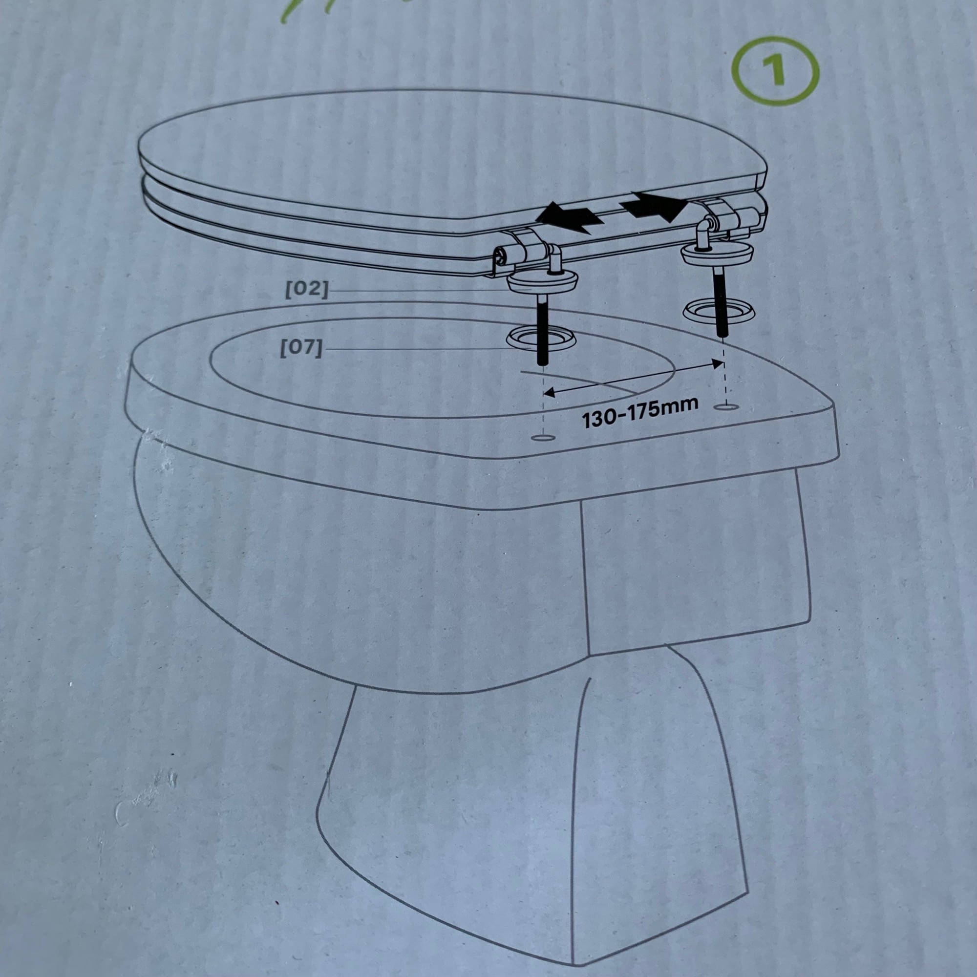 Capac wc, Frandis, cu balamale inox, inchidere standard, MDF, model