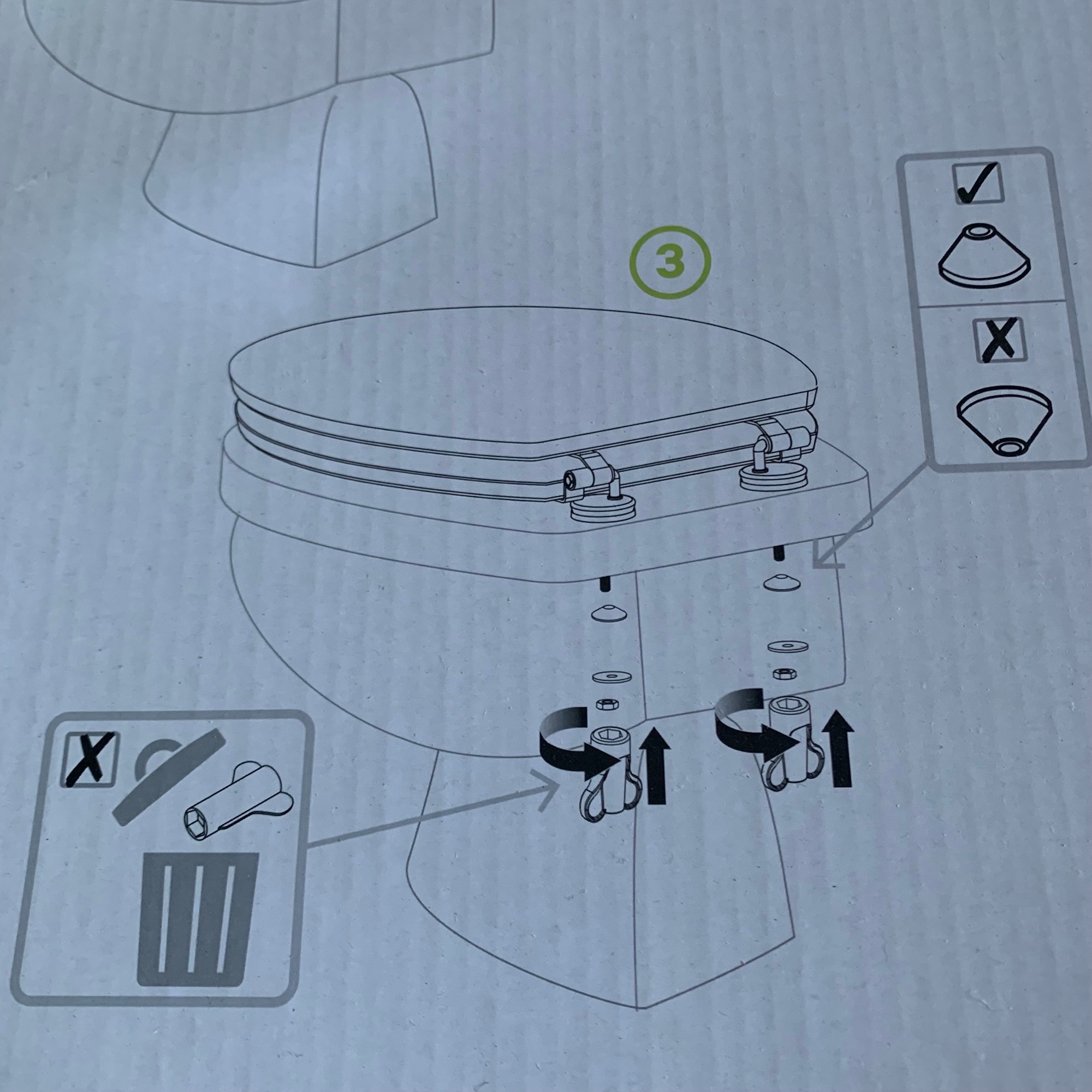 Capac wc, Frandis, cu balamale inox, inchidere standard, MDF, model