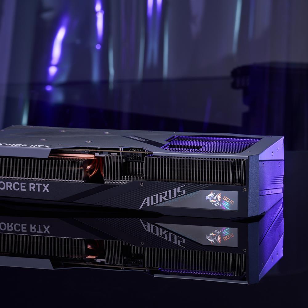 Placa video Gigabyte AORUS RTX® 4090 MASTER 24G, 24GB GDDR6X - eMAG.ro