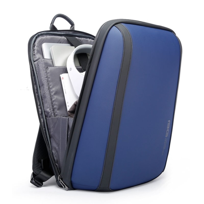 Rucsac laptop 14", smart busines minimalist, BANGE, 30x14.5x43.5 cm, Albastru