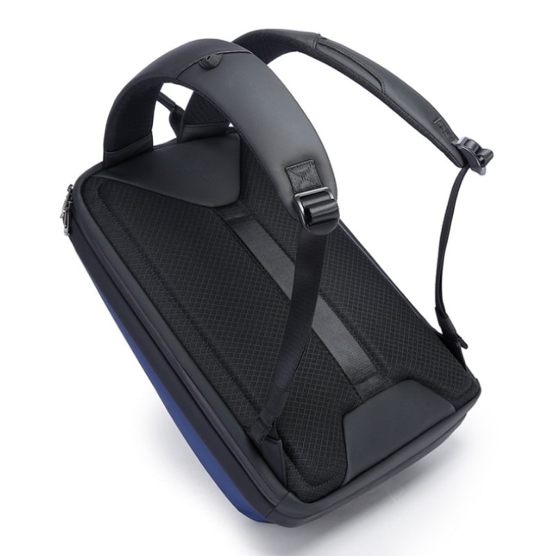 Rucsac laptop 14", smart busines minimalist, BANGE, 30x14.5x43.5 cm, Albastru