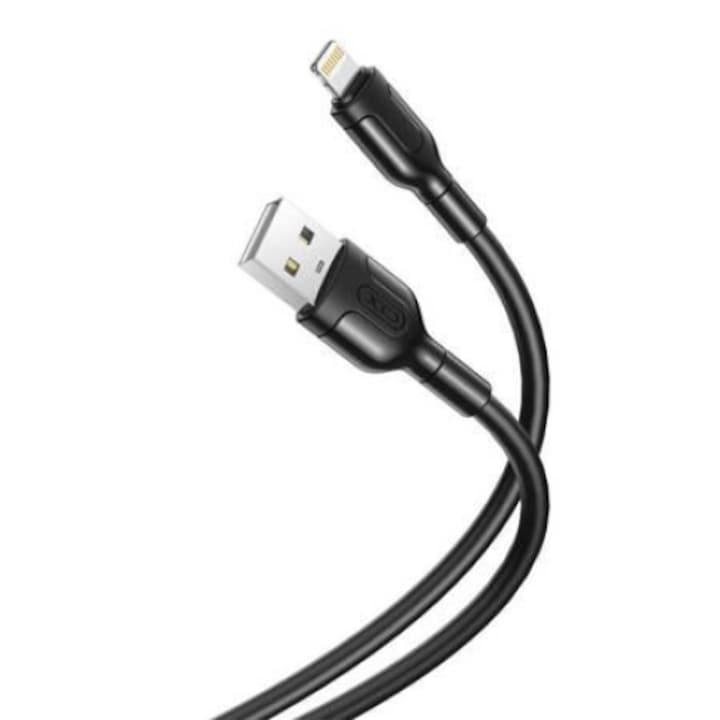 XO NB212 kábel USB / Lightning 1M 2.1A fekete