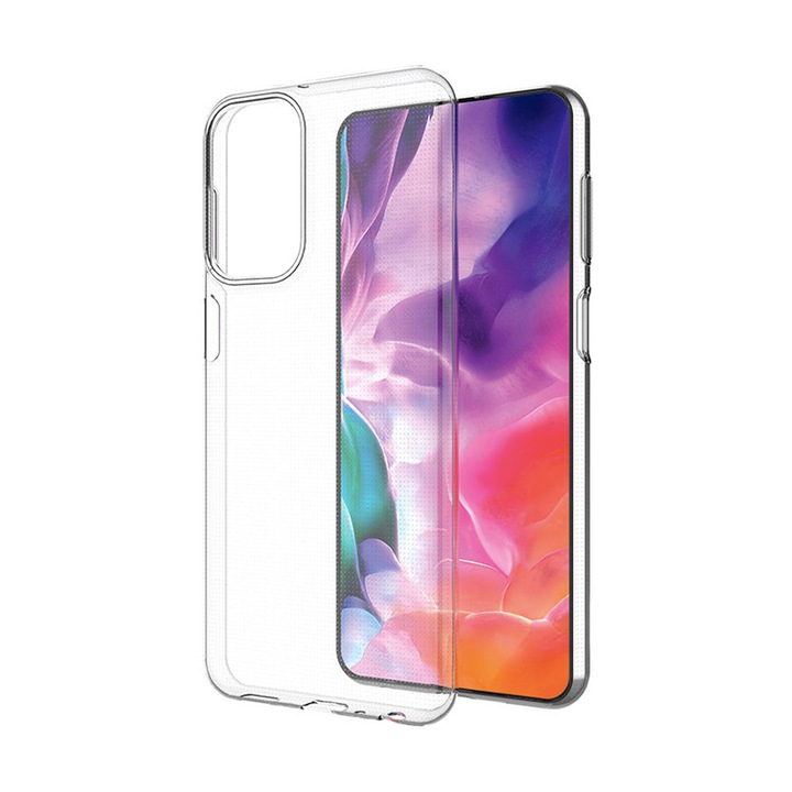 AZIAO szilikon tok 1,5 mm Samsung Galaxy A23 5G telefonhoz, kristálytiszta, vékony illeszkedés, ultra védelmi technológia, átlátszó