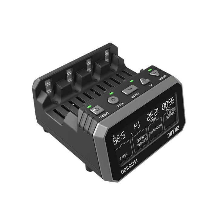 SkyRC töltő, AA/AAA akkumulátorokhoz, 12V/2.0A