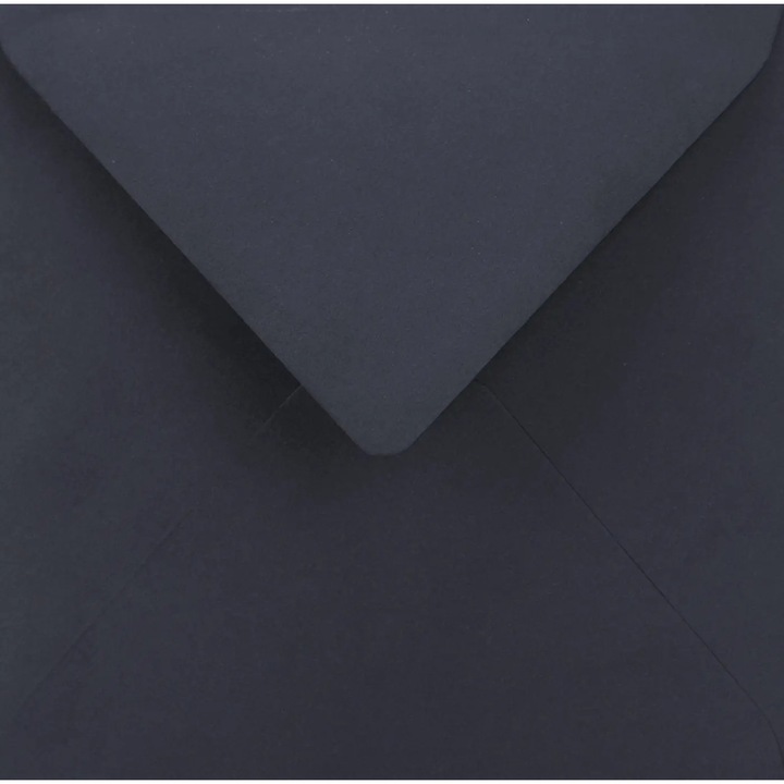 25 db K4 négyzet alakú színű dekoratív boríték készlet, 15,3x15,3 Sirio Color Dark Blue, 115g