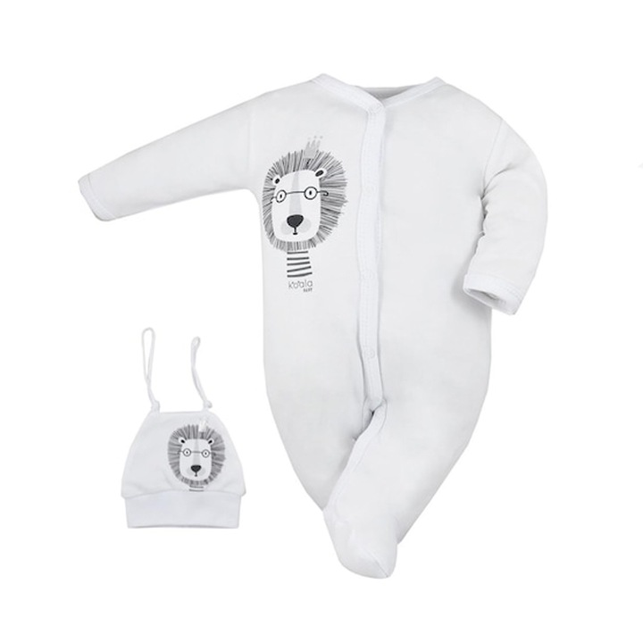 Simba Koala baba hosszú ujjú kezeslábas és sapka 07-474-68, Multicolor 84503