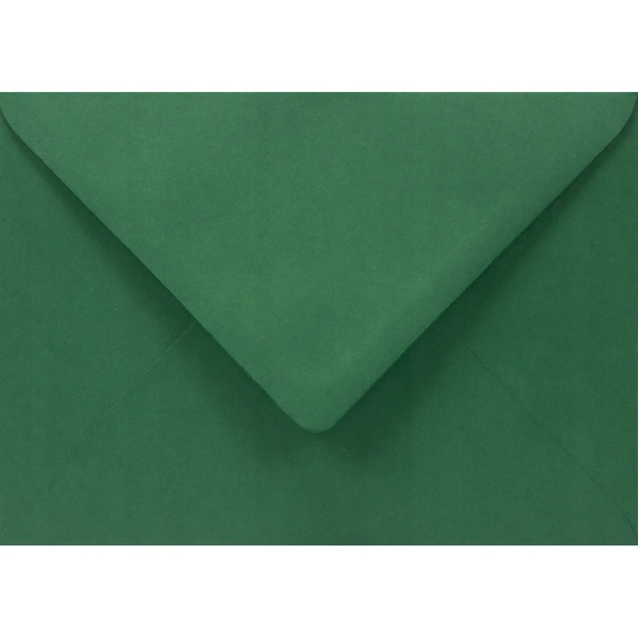 Комплект 25 цветни декоративни плика B6, 12.5x17.5 Sirio Color Foglia Тъмнозелен, 115 гр
