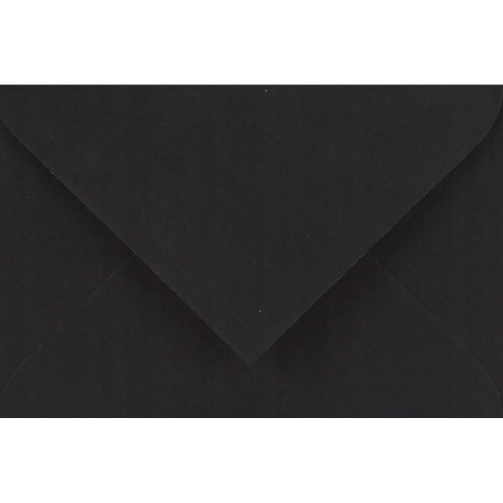 Комплект цветни декоративни пликове, Netuno, Sirio Pearl, C7, 80 x 120 mm, 115g/m2, Черни, 100 бр