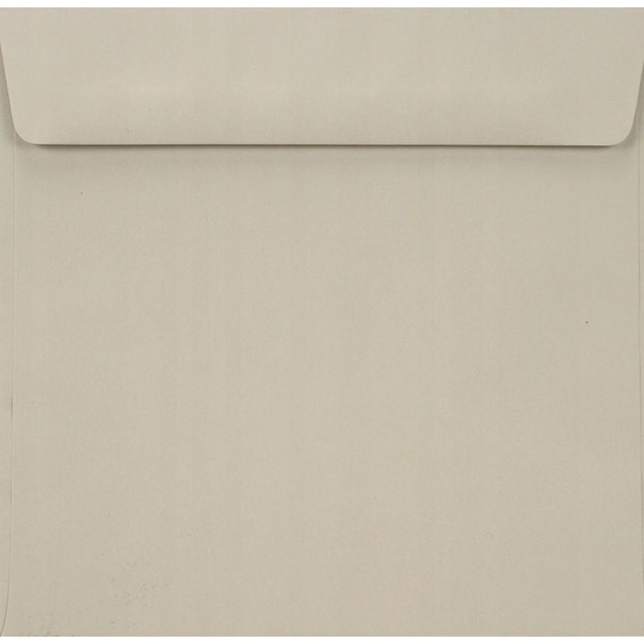 500 db-os dekoratív boríték készlet négyzet színben K4, 15,5x15,5 Burano Grigio világosszürke, 90g