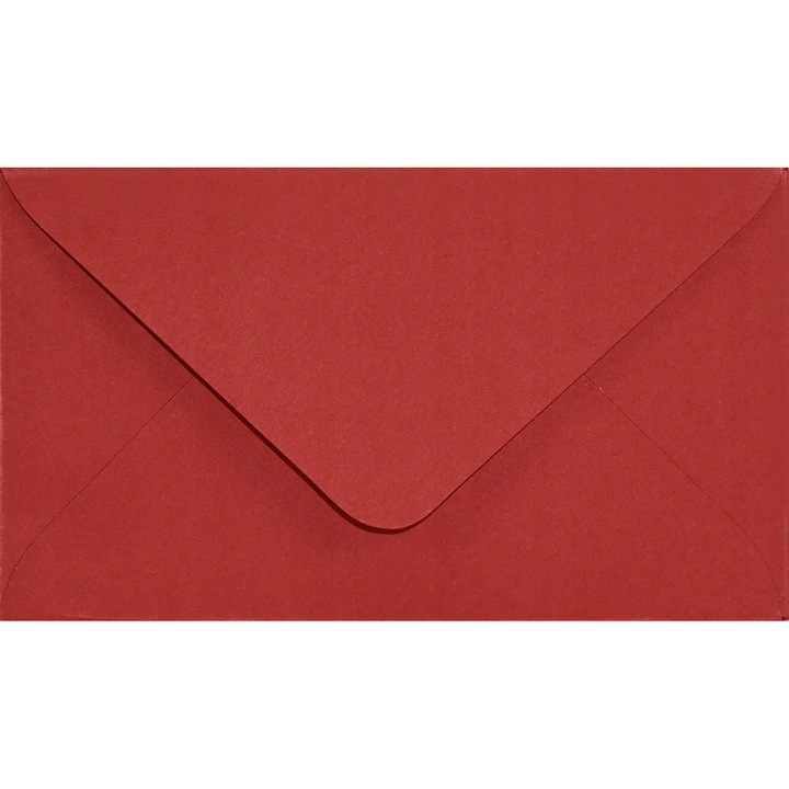 Комплект 25 цветни декоративни плика C8, 5.8x10 Lampone red, 115g