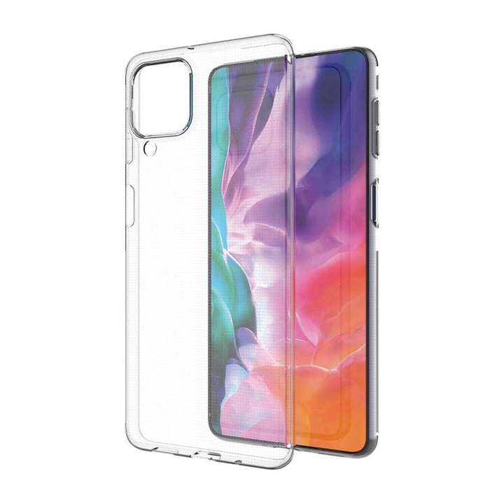 AZIAO szilikon tok 1,5 mm Samsung Galaxy M53 5G telefonhoz, kristálytiszta, vékony illeszkedés, ultra védelmi technológia, átlátszó