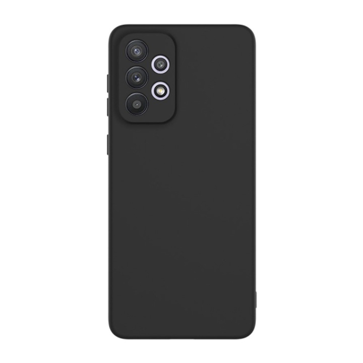 Силиконов калъф за Samsung Galaxy A23 5G, Perfect Fit, Silicone TPU, Ultra Protection Technology, Protection Camera, Черен