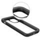 Калъф Ultimate Optim Protection 360° за Apple Iphone 15 Pro, Techsuit Defense, хибридна технология, цял екран и защита на гърба, титаново черно