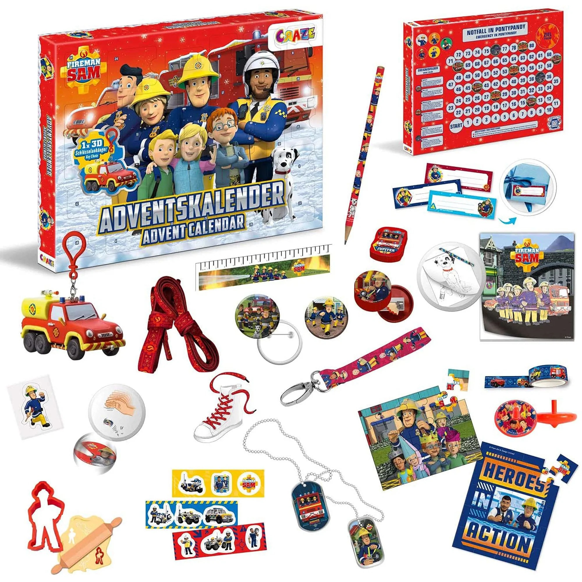 Fireman Sam Advent Calendar 2024