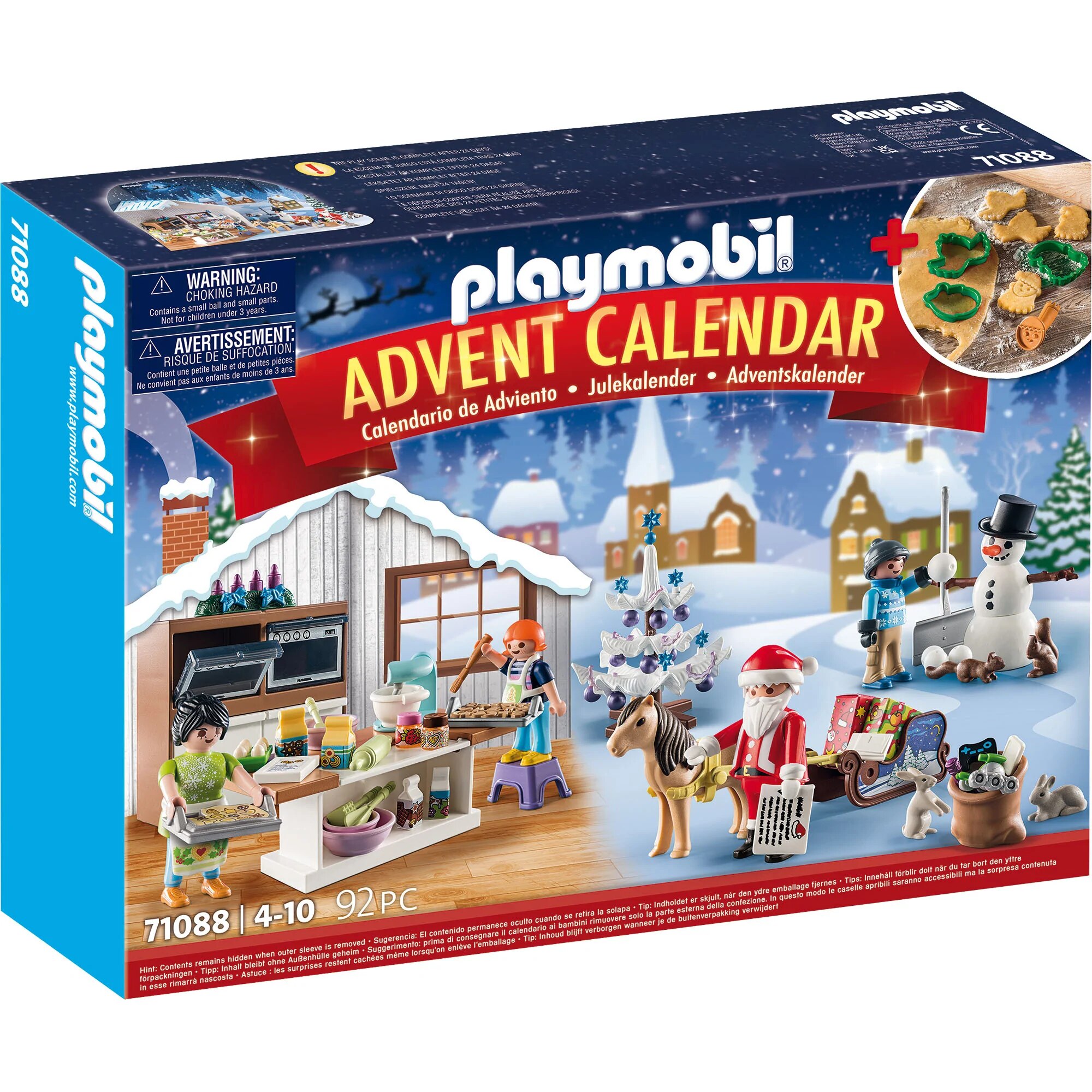 Playmobil Advent Calendar - Brutaria lui Mos Craciun