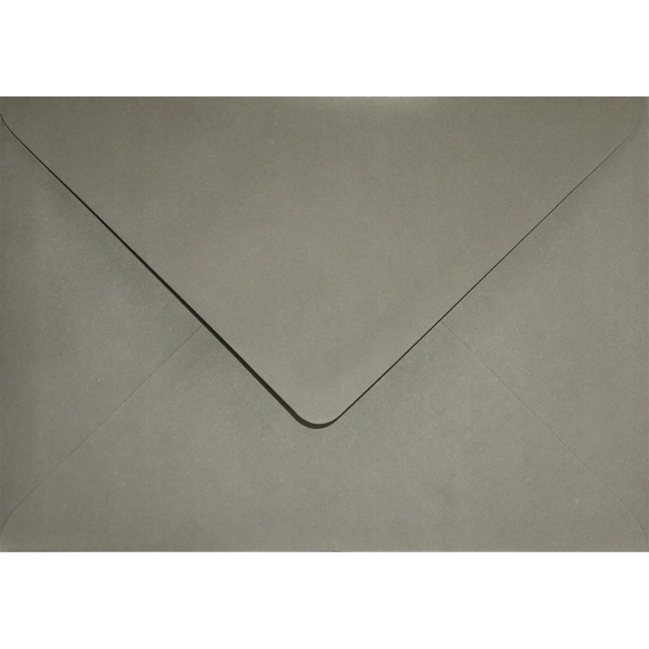 Комплект 25 цветни декоративни плика B6, 12.5x17.5 Sirio Color Anthracite dark grey, 115g