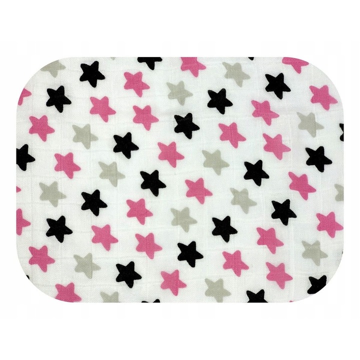 EgaKids Pelenka babáknak, Ega Kids, Bambusz, 60 x 60 cm, Többszínű