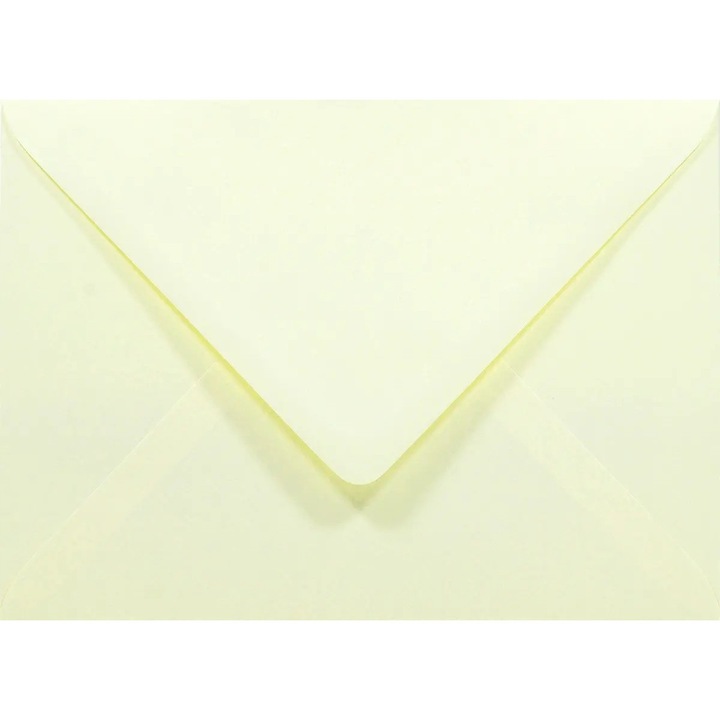 Комплект 100 цветни декоративни плика B6, 12.5x17.5 Rainbow крем, 80g