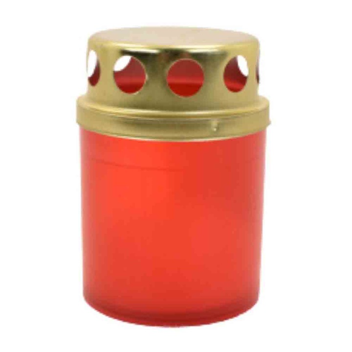 Candela Din Plastic cu Capac, 70 mm