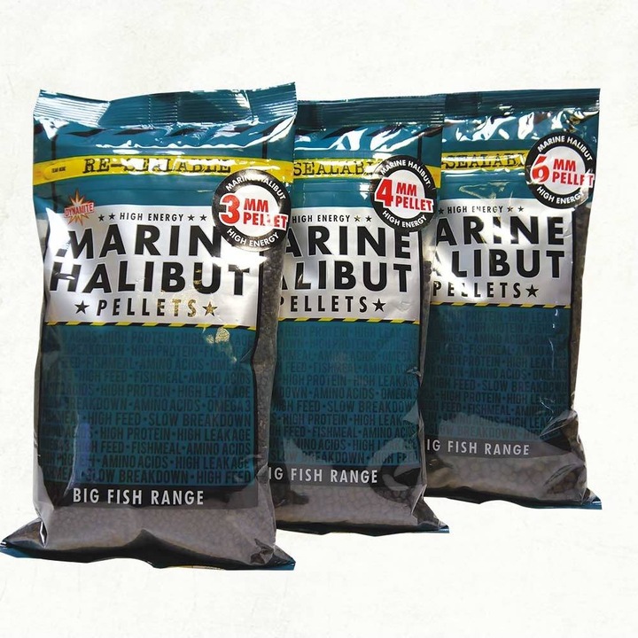 Pelete Dynamite Baits Marine Halibut 3mm, 900g