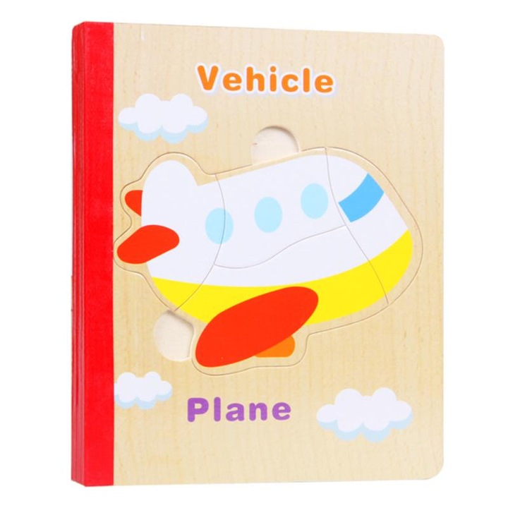 6. könyv fa puzzle - Járművek, 7Játékok