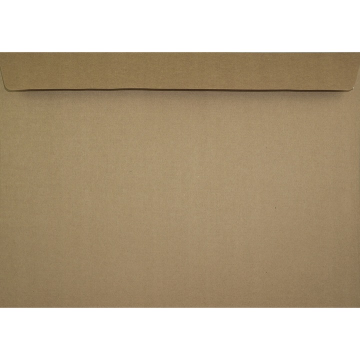 100db C4 ökológiai díszboríték készlet, 22,9x32,4 EKO Kraft barna, 100g