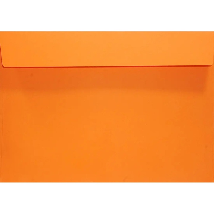 Комплект от 25 Декоративни плика в цвят C5, 16.2x22.9 Оранжев дизайн, 120гр