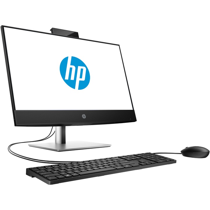 Sistem All-in-One HP ProOne 440 G9 cu procesor Intel® Core™ i7-13700T pana la 4.9GHz, 23.8", Full HD, IPS, 16GB DDR4, 512GB SSD, Intel® UHD Graphics 770, FreeDOS, Black